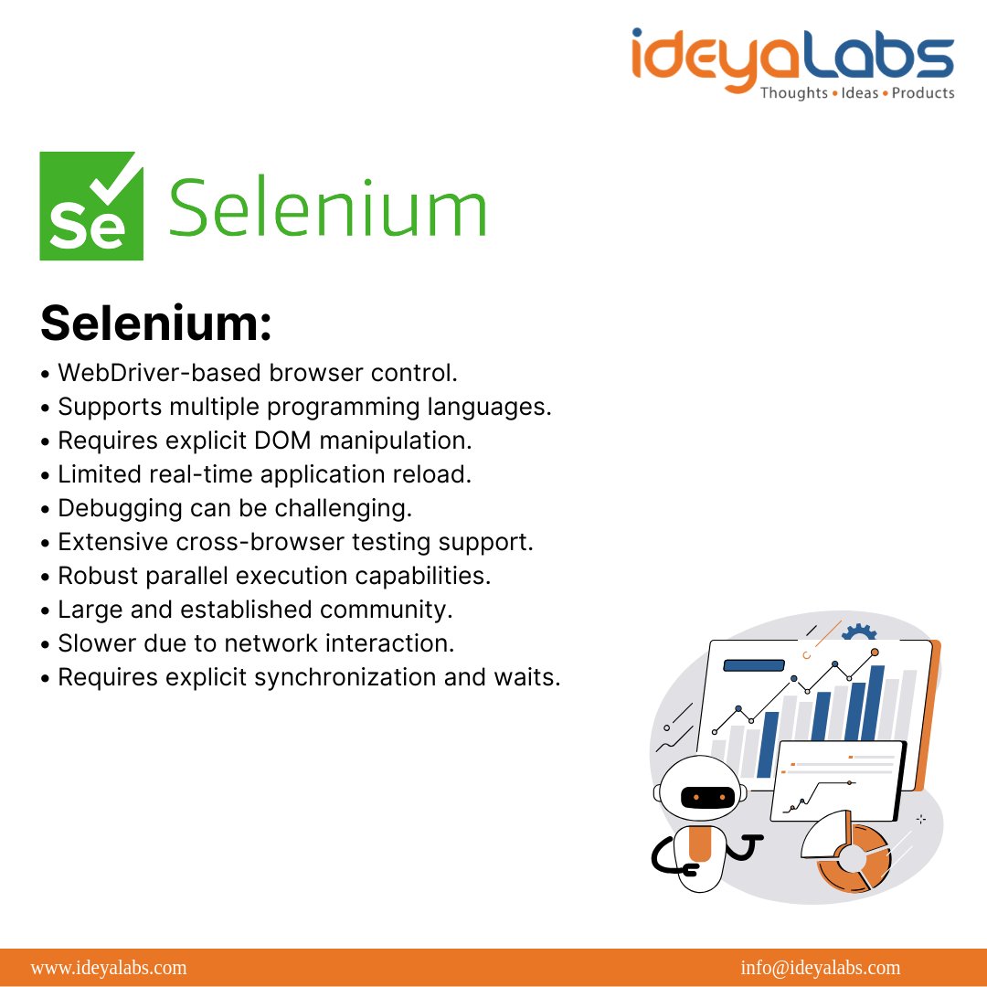 ideya_Labs's tweet image. Learn key difference between #cypress &amp;amp; #selenium. #cypressvsselenium #cypress #selenium #seleniumvscypress #automationtesting #automationtestingtools #testingtools #qatestingtools  @QA_nna @QANewsletter @WomenInDevOps @ministryoftest @testingmag @TestingXperts @testingtechnews
