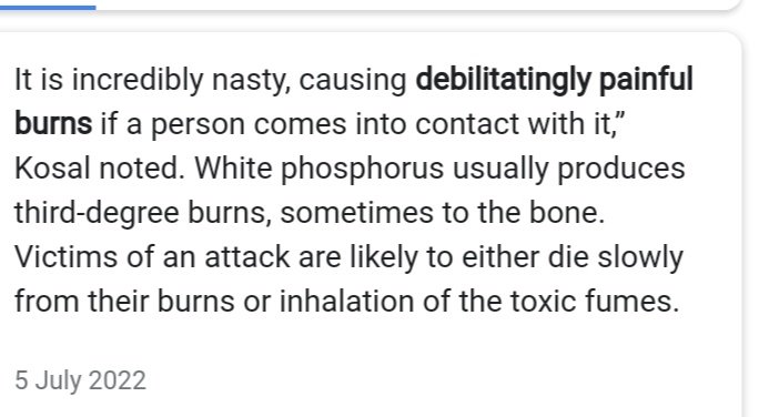 bellobabydog's tweet image. THIS IS WHAT THIS WEAPON OF EVIL IS DOING TO THOSE PEOPLE #warcrime #beoutraged