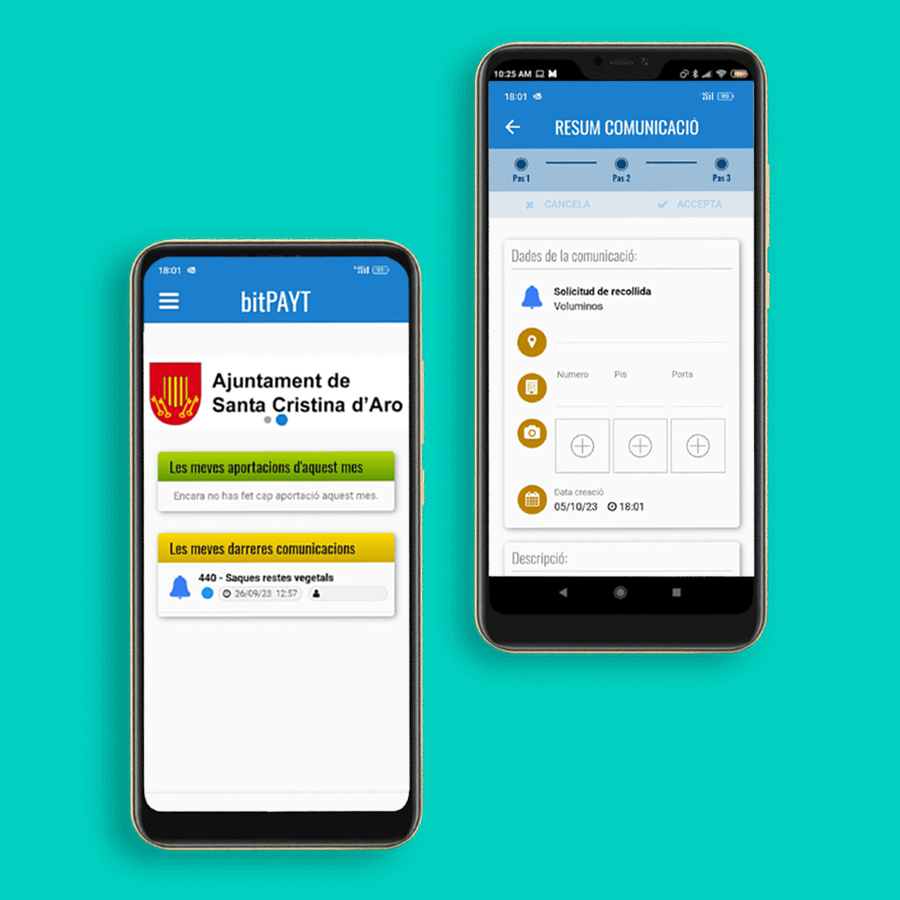 SantaCristinaAJ's tweet image. 📢 Descarrega’t la nova App de gestió de residus de l’Ajuntament de Santa Cristina d’Aro i podràs sol·licitar la recollida de restes vegetals i/o voluminosos de manera fàcil i ràpida. 

📲 Més info a santacristina.cat/noticies/11507…

#app #novaapp #residus #mediambient
