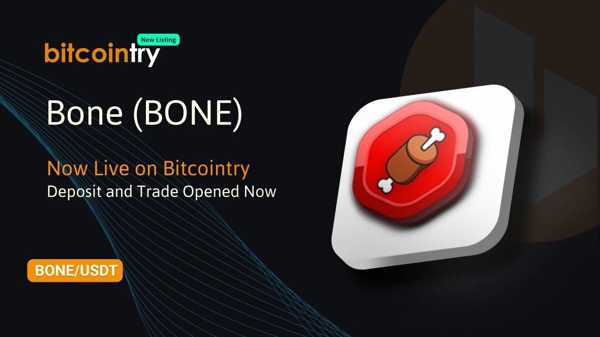 Bitcointrycom's tweet image. 🔥New Listing Bone ShibaSwap
🔸Trading Pair: $BONE/ $USDT :
🔸bitcointry.com/en/exchange/BO…
🔸Now live on #bitcointry
🚀What is the Bone?
ONE, the governance token of the ShibaSwap decentralized exchange (DEX), plays a crucial role in enabling the Shiba Inu community, often…