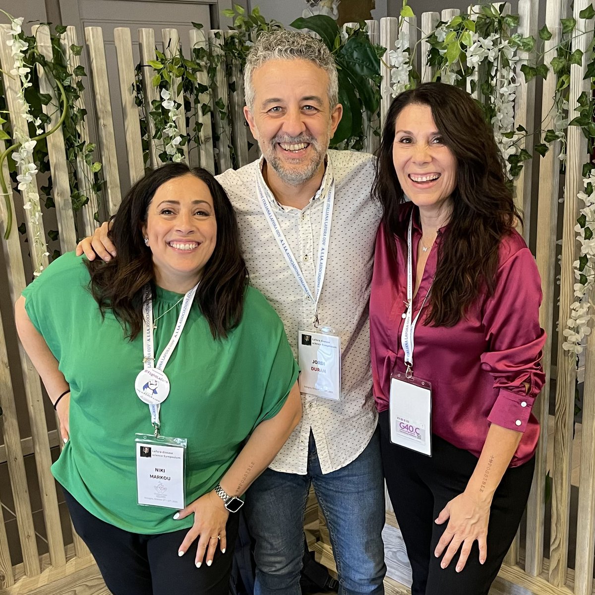 DrJordiDuran (@drjordiduran) on Twitter photo What a great pleasure to see again @nikimarkk and Jenifer, the stars of <a href="/FightingTheRare/">Fighting the Rare</a>, at the Lafora Disease Science Symposium! How inspiring has been getting to know them!
#LaforaSymposium2023 What a great pleasure to see again @nikimarkk and Jenifer, the stars of <a href="/FightingTheRare/">Fighting the Rare</a>, at the Lafora Disease Science Symposium! How inspiring has been getting to know them!
#LaforaSymposium2023
