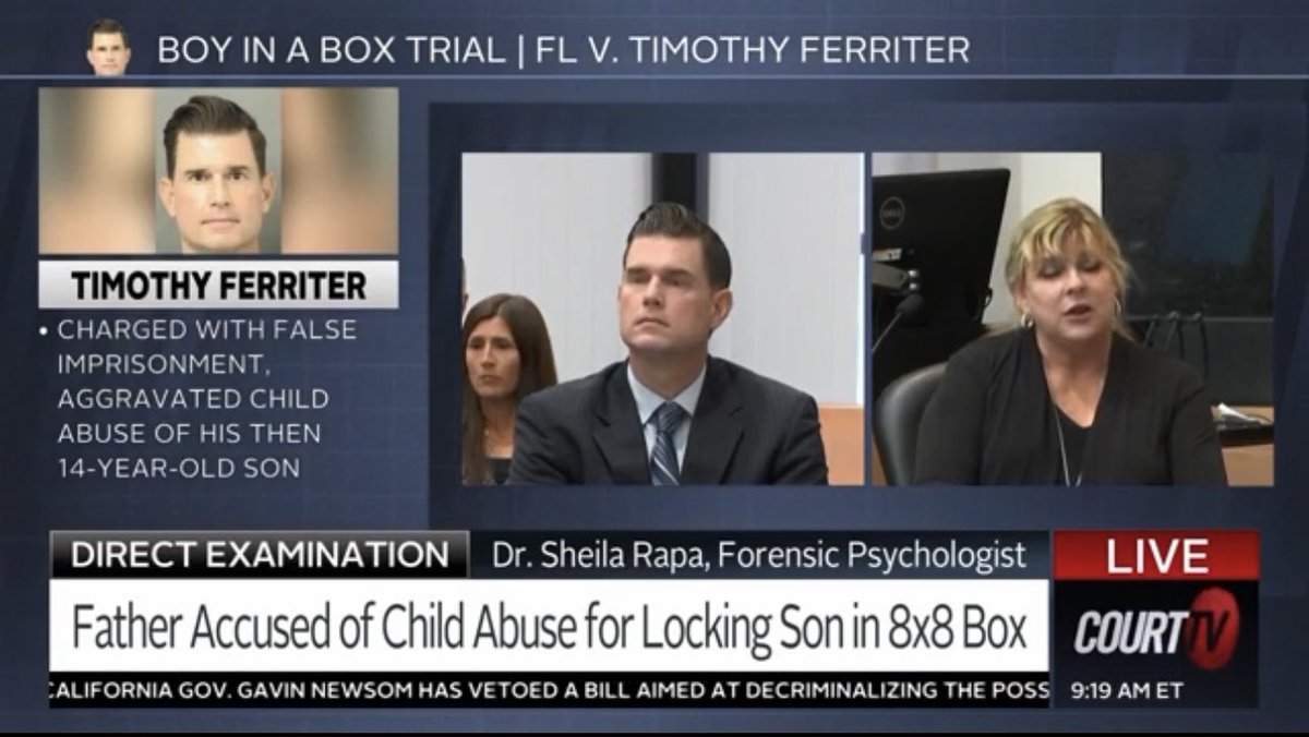JulieGrantTV's tweet photo. BOY IN A BOX TRIAL ⚖️ Defense team just called their psychology expert witness! @CourtTV @CourtTVUK https://t.co/0mEeW1nxhX