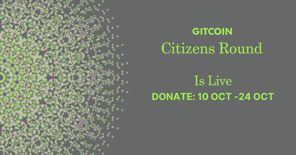 mycelia_xyz's tweet photo. @GitcoinCitizens is live, let's take the time to support the people that are making Gitcoin more Gitcoin 🟢

So check out all the Citizens fam here : https://t.co/J3boGgQGuz

We also happy to be part of this round with @maah_uni_  as a citizen working to bring more Indigenous Voices into Gitcoin! 💚https://t.co/oPi6qbEYdu