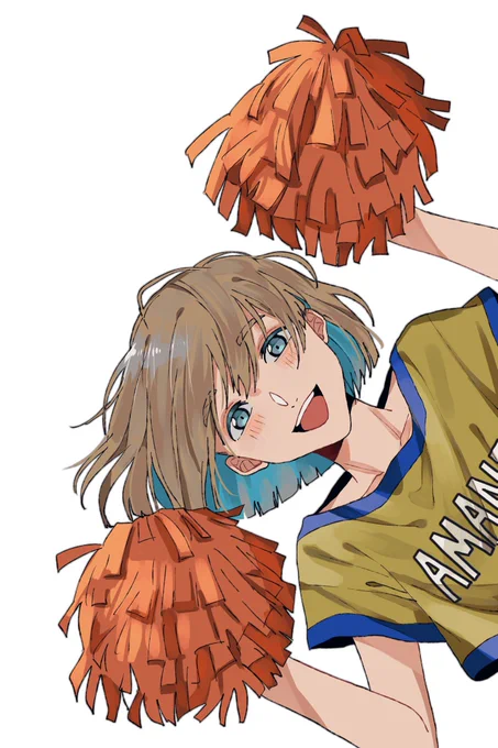 「今週もファイトです!」 あなたを応援してくれる、おかっぱの男の子。