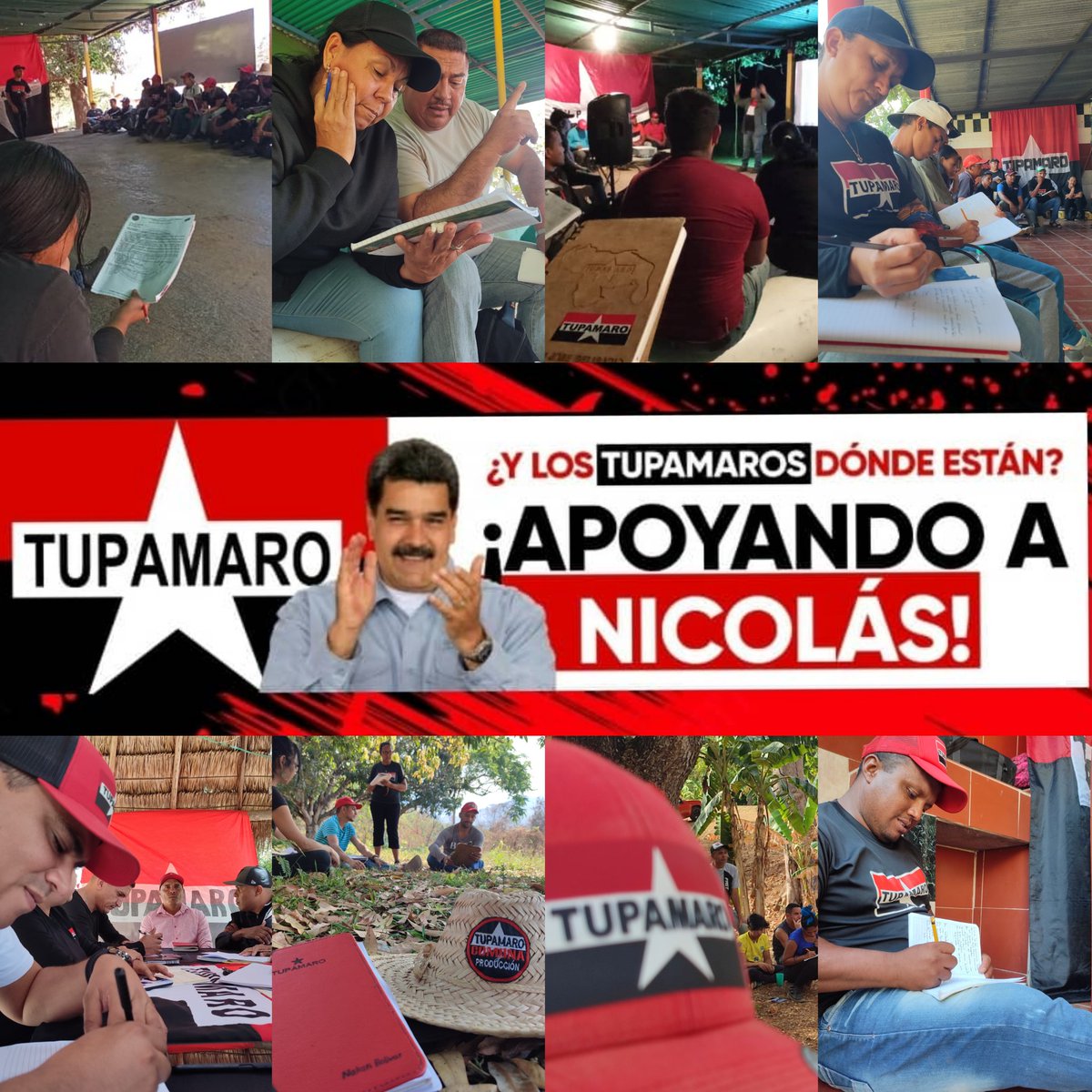 Debemos fortalecer los principios y las raices de nuestro planteamiento ideologico, estudiar, profundizar las tareas y las ideas, es imposible que haya una Revolución si no hay teoria Revolucionaria.

#JuventudPatriotica
#ComunaYProducción