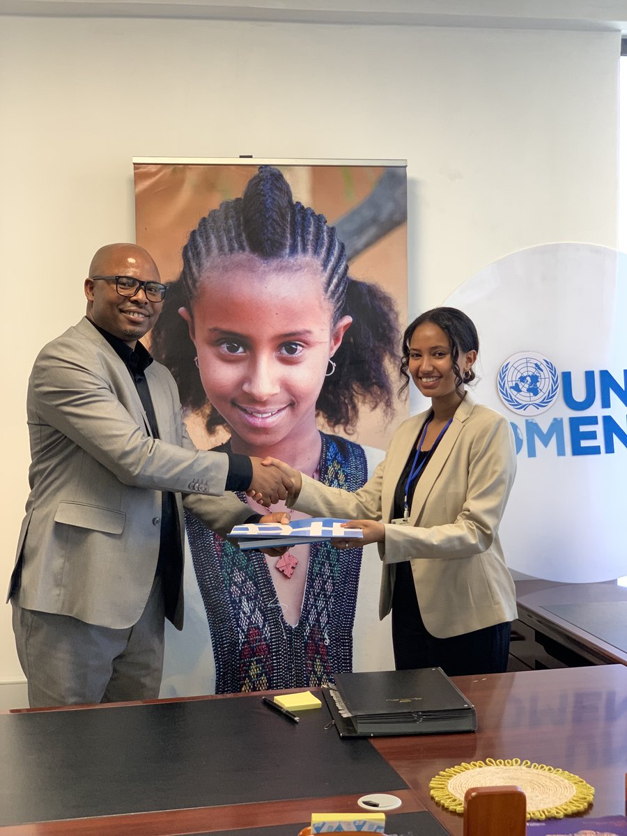 unwomenethiopia's tweet photo. #GirlsTakeOver at @unwomenethiopia! 21-year-old Hana Kidane, gender equality and climate justice advocate, has taken over as UN Women Ethiopia's Country Rep for the day.
@planinternatio2 @planethiopia https://t.co/H8tpZabgnC