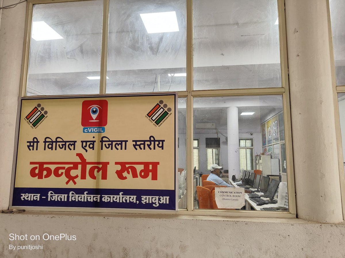 JhabuaProjs's tweet image. विधानसभा निर्वाचन 2023 को दृष्टिगत रखते हुए निर्वाचन आयोग एवं जिला स्तर से प्राप्त होने वाली आदर्श आचार संहिता का पालन व उल्लंघन संबंधी ऑनलाइन एवं ऑफलाइन शिकायतों का निराकरण करने हेतु कंट्रोल रूम स्थापित।

#controlroom
#jhabua
#MPElection_2023

Rm-m.facebook.com/story.php?stor…