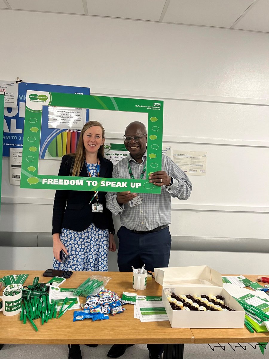 OUH (@ouhospitals) on Twitter photo We're marking #SpeakUpMonth <a href="/OUHospitals/">OUH</a> with #FtSU roadshows to encourage a transparent culture - tomorrow's is in our Cowley offices.
It seems fun was had by all at the #JR yesterday💙
#BreakingFtSUBarriers <a href="/NatGuardianFTSU/">National Guardian's Office 💙</a> <a href="/megh_pandit/">Meghana Pandit</a> @TerryRoberts61 <a href="/neilnevers/">Lindley Nevers</a> <a href="/AnnySykes7/">Anny Sykes</a> We're marking #SpeakUpMonth <a href="/OUHospitals/">OUH</a> with #FtSU roadshows to encourage a transparent culture - tomorrow's is in our Cowley offices.
It seems fun was had by all at the #JR yesterday💙
#BreakingFtSUBarriers <a href="/NatGuardianFTSU/">National Guardian's Office 💙</a> <a href="/megh_pandit/">Meghana Pandit</a> @TerryRoberts61 <a href="/neilnevers/">Lindley Nevers</a> <a href="/AnnySykes7/">Anny Sykes</a>