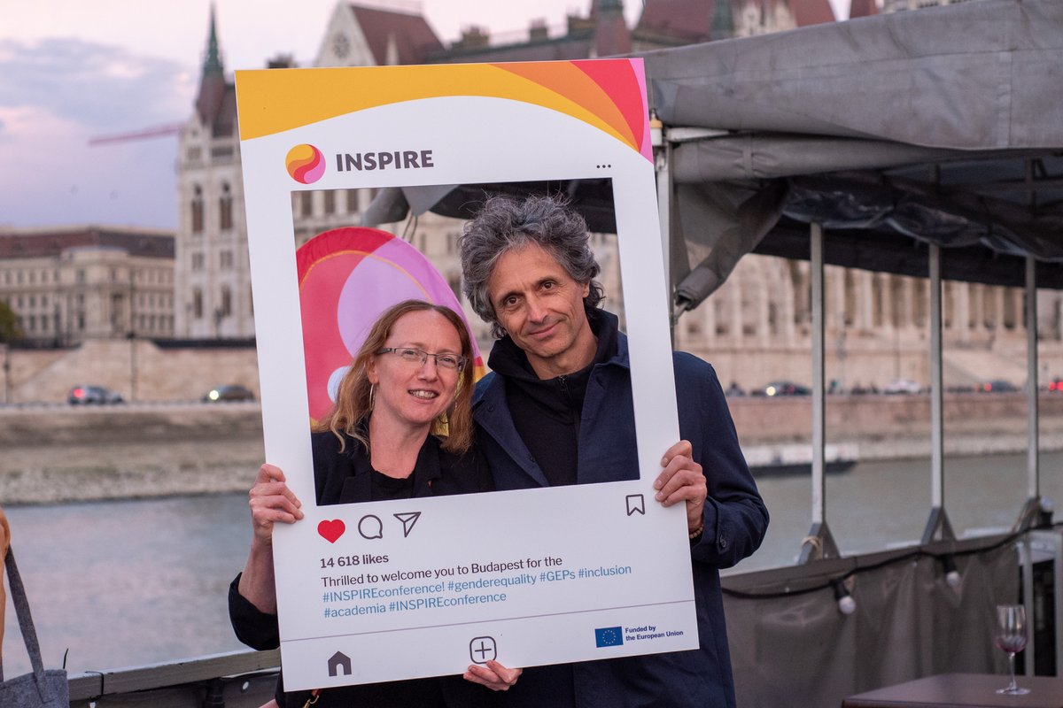 INSPIREquality_'s tweet photo. All smiles for the #INSPIREconference in Budapest! 🙌 One day prior to the conference, we gathered for a networking event with a twist: a cruise on the Danube! The perfect way to kickstart the stimulating conversations on advancing #GenderEquality of the following day 😊 https://t.co/wgkTvvndsp
