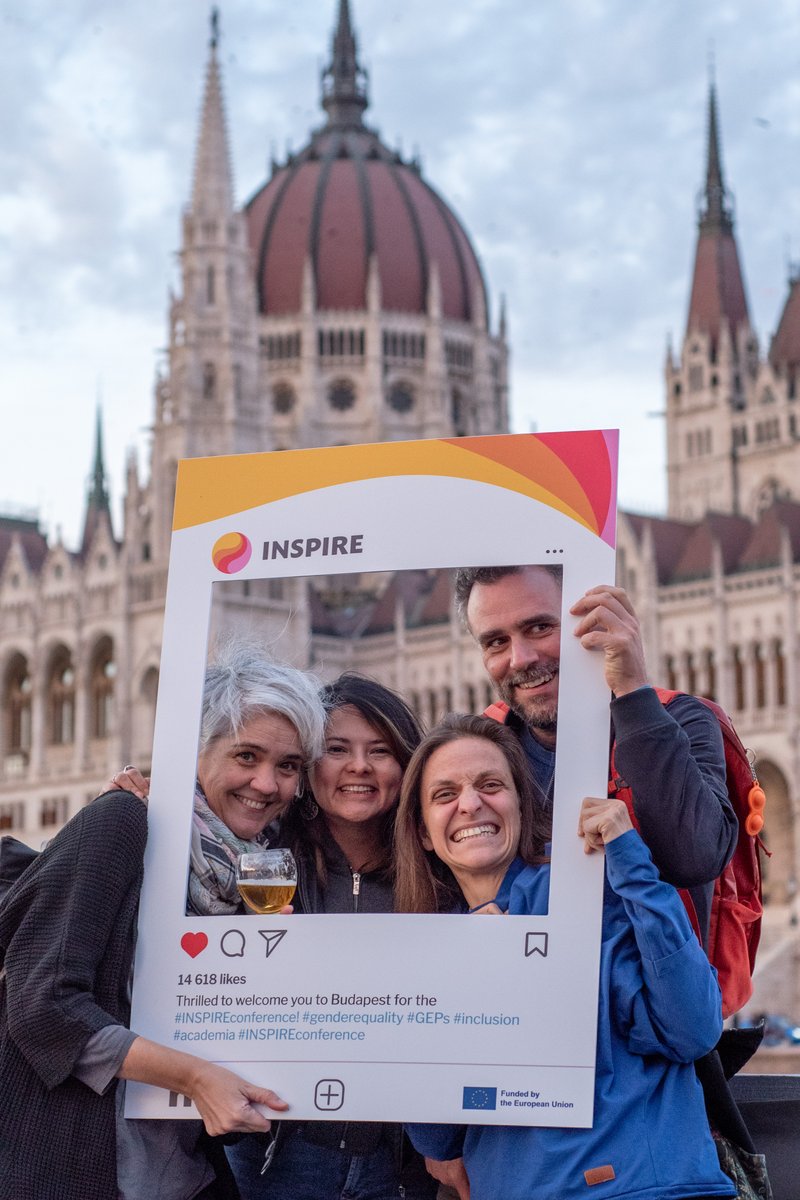 INSPIREquality_'s tweet photo. All smiles for the #INSPIREconference in Budapest! 🙌 One day prior to the conference, we gathered for a networking event with a twist: a cruise on the Danube! The perfect way to kickstart the stimulating conversations on advancing #GenderEquality of the following day 😊 https://t.co/wgkTvvndsp