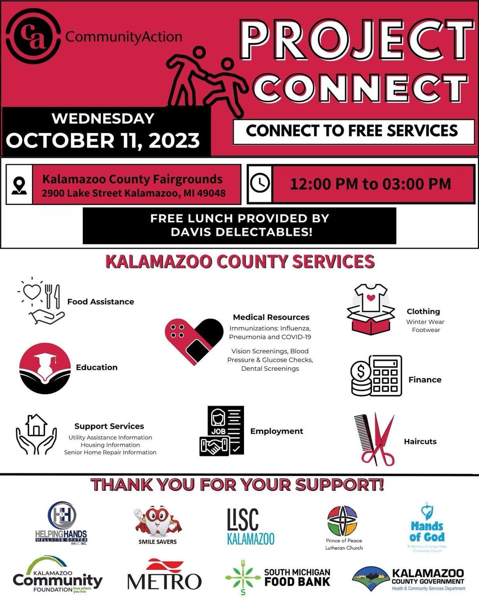 Tomorrow! Come out to learn about FREE local resources in Kalamazoo!