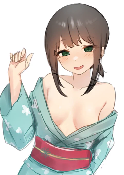 下着、つけてませんよ 