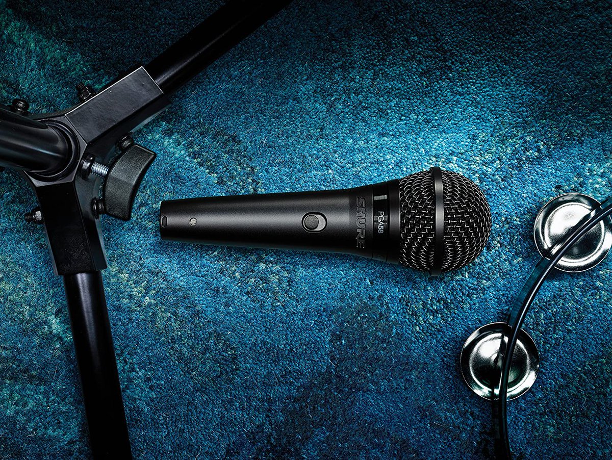Rcollections519's tweet photo. Shure PGA58 Dynamic Microphone - Handheld Mic for Vocals with Cardioid Pick-up Pattern， Discrete On/Off Switch， Stand Adapter and Zipper Pouch (PGA58-XLR)
SHOP HERE: https://t.co/ri1VE4AkZh
#justshop https://t.co/C0drS0rspP