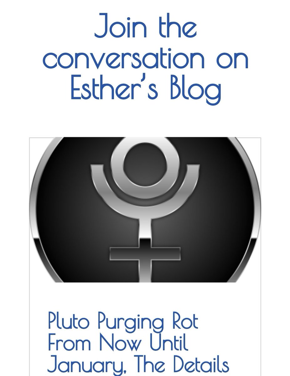 seasunsoulful's tweet photo. Pluto purges the rot over the next two & a half months. We're building new foundations personally and globally ๐
VERY interesting blog post.
https://t.co/o9upWYBM3G
#plutodirect #collective https://t.co/4jF9WF587v