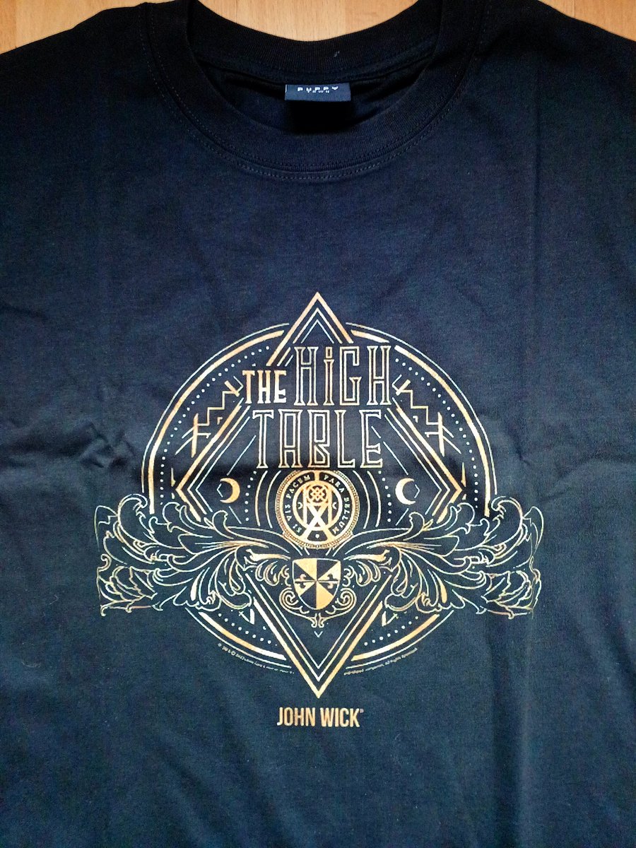 anna_rake's tweet image. New t-shirt arrived moment ago ✨😊✨

#JohnWick #TheHighTable #tshirt