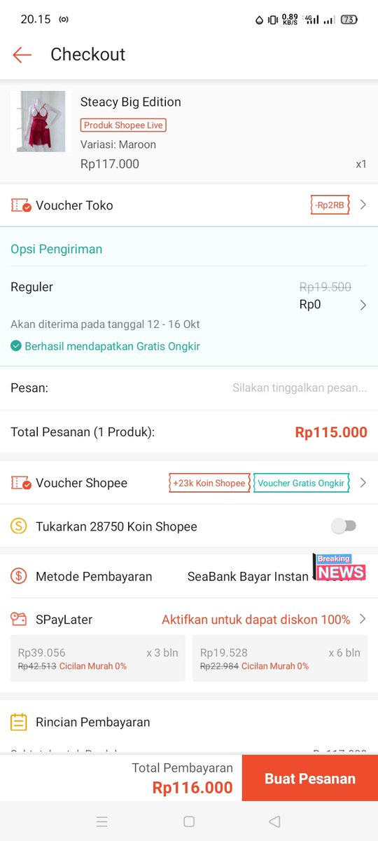 GameRev40883864's tweet photo. Ayo mumpung Ada Voucher 20k + Gratis Ongkir
Order + Klaim Voucher nya Disini ⬇️
https://t.co/7Kx90vfJkM

#AvailJogja #availsurabaya #pasutri #pasutri3some #vcsreal #availmalang #availbandung #massagebsd #NuruMassage #availbintaro #IncludeBsd
#availtangsel #availtangerang https://t.co/JZO9L94Hpq