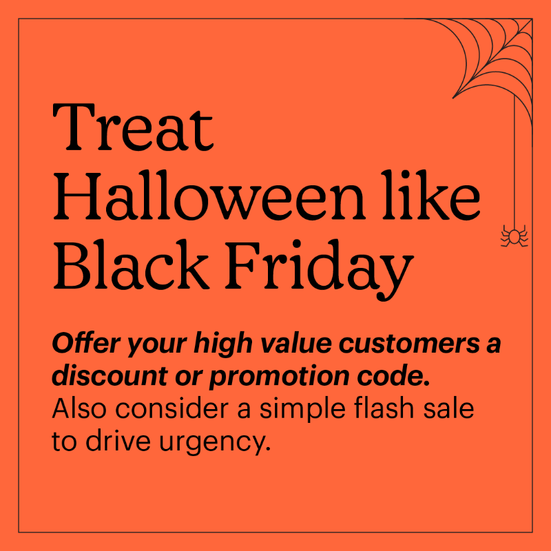 Mailchimp's tweet photo. Halloween is having a moment. In fact, the National Retail Federation expects Americans to spend $12.2B on Halloween this year alone.

But you don’t need to have a direct Halloween product or tie-in to tap into the revenue opportunities the holiday brings. Find out more 👇