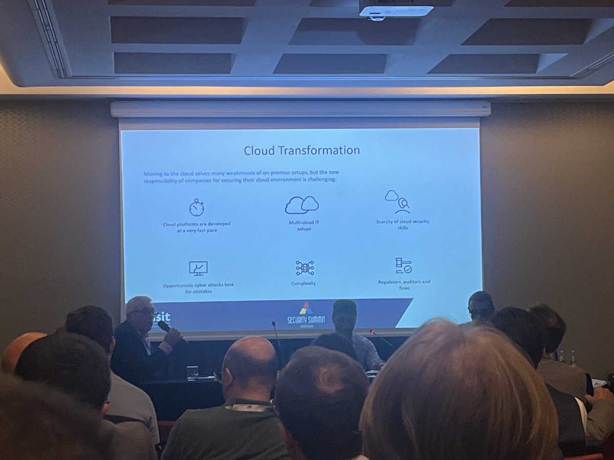 Con l’evoluzione delle aziende e l’adozione del cloud, quali sono i rischi correlati? Ricordiamoci sempre della responsabilità condivisa. #cybersecurity #securitysummit