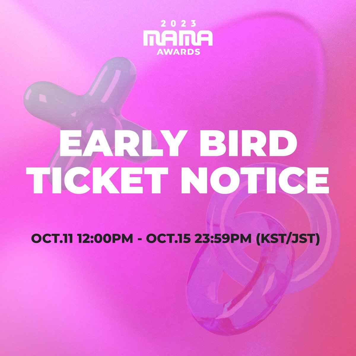 bts123_bantan's tweet photo. MAMA2023 東京ドームで開催

アーリーバードのチケット情報が出ました

申し込み10月11日(水)12時～10月15日(日)まで

参加者まだ未定

詳細→https://t.co/zsUmKYkSoj https://t.co/7mn8X0S7pz