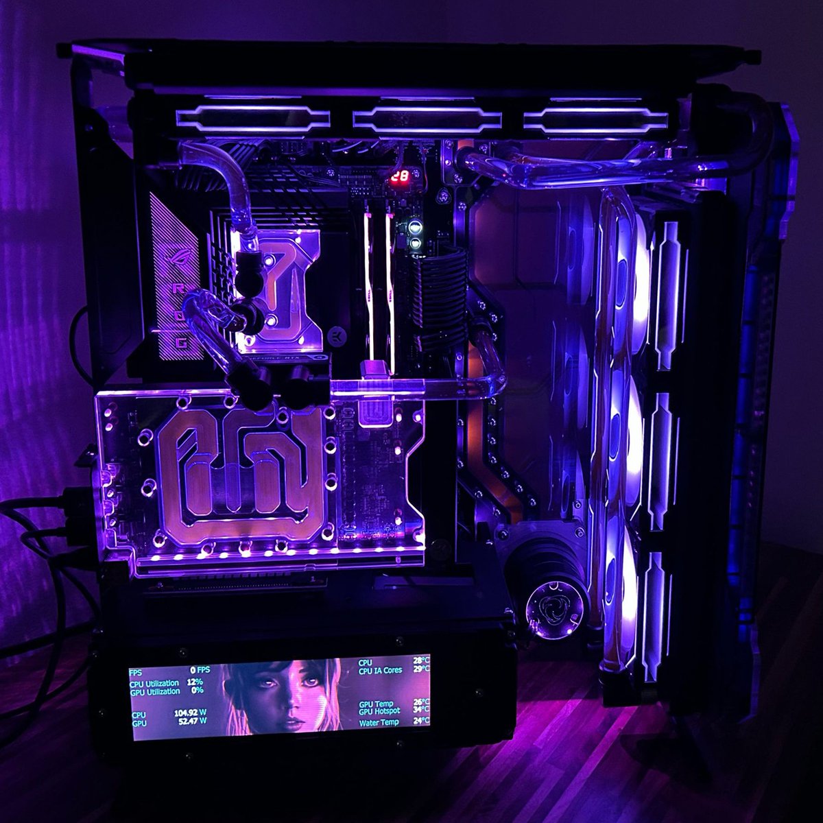 SingularityC's tweet image. Spectre Integra-M Dark Build By Dustin Casebier 
View more photos here ▶️ buff.ly/471oPBN 
#singularitycomputers #customerbuild #custompcbuild #spectreintegramdarkbuild #customgamingpc