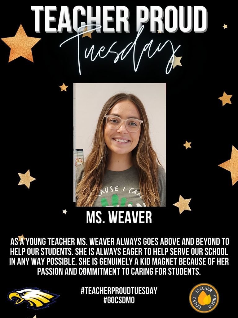 FordlandR3Scho1's tweet photo. Congratulations Ms. Weaver! https://t.co/KstRhbLFCV