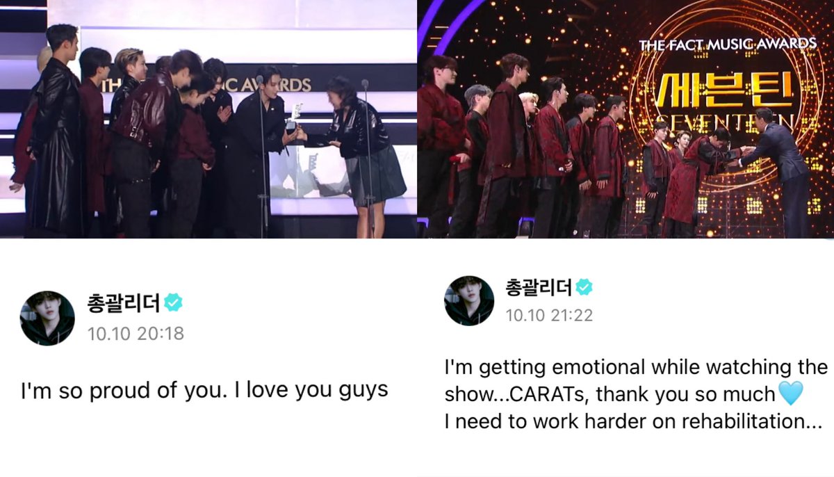 sounds_of_cheol's tweet photo. "faced everything, proud of who we are"
"we always win."

SEVENTEEN ❤️‍🔥 https://t.co/t89mazy404
