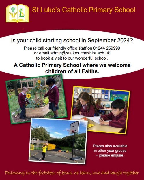 Frodsham St. Luke's Catholic Primary School (@stlukesfrodsham) on Twitter photo 2023-10-10 13:33:05