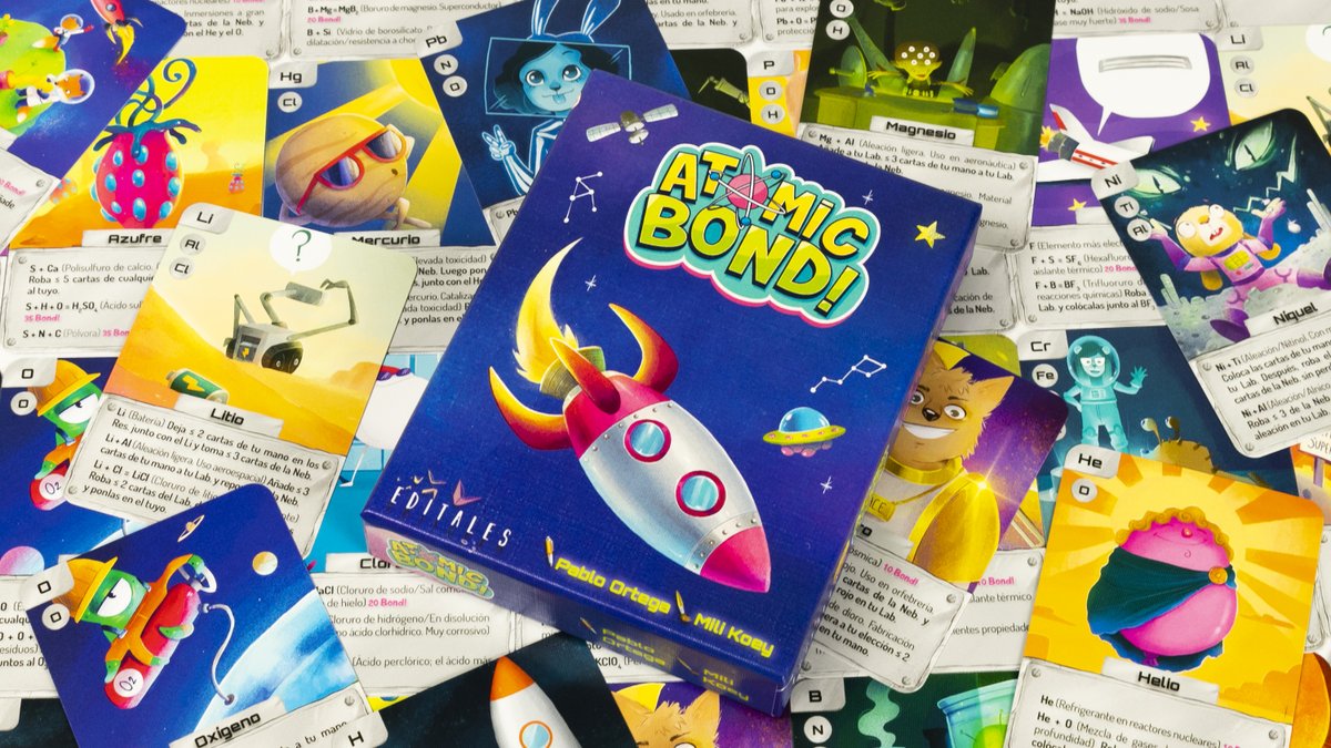 teroediciones's tweet photo. Sabías que nuestro juego Atomic Bond! ha ayudado a un montón de estudiantes a aprender formulación química?🔬😮

#AtomicBond  ofrece a quien juegue una herramienta de aprendizaje lúdica ideal para aprender mientras nos divertimos. ¿Qué mejor forma para aprender? 😋 https://t.co/8cUrpnp3ie