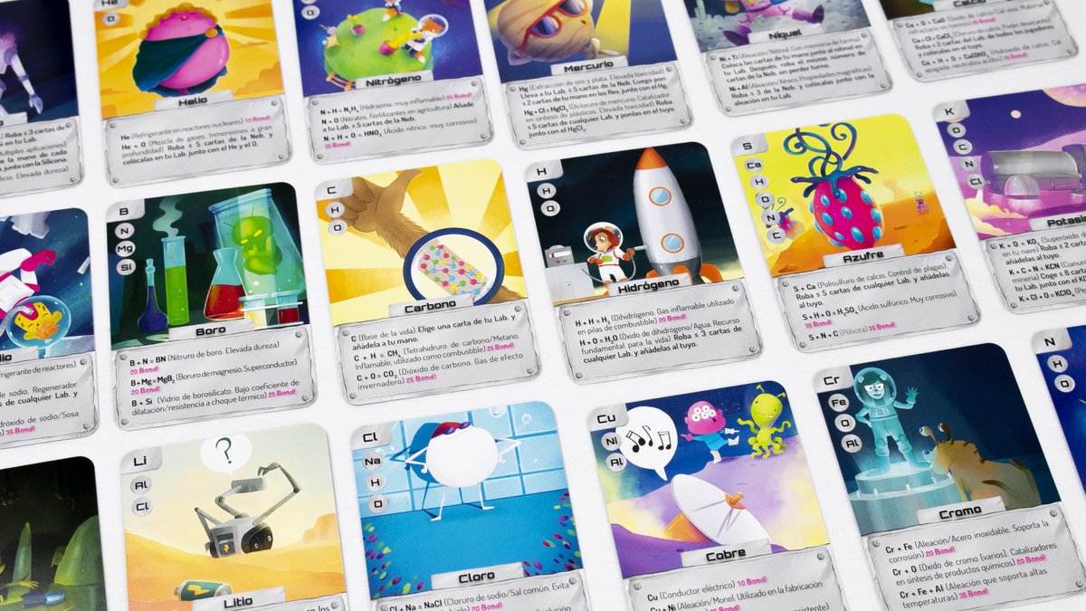 Sabías que nuestro juego Atomic Bond! ha ayudado a un montón de estudiantes a aprender formulación química?🔬😮

#AtomicBond  ofrece a quien juegue una herramienta de aprendizaje lúdica ideal para aprender mientras nos divertimos. ¿Qué mejor forma para aprender? 😋