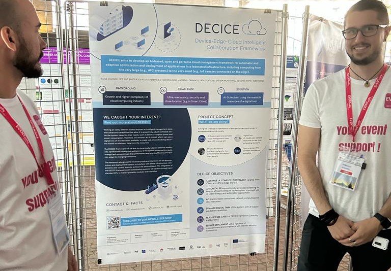 Thank you @e4company for presenting @DECICE_EU at the #CDCF2023 – 49th Congress of the Physical Chemistry Division of the Scoietà Chimica Italiana (September 4–7, 2023 in Turin, Italy) Read more 👉decice.eu/project-news/C…
