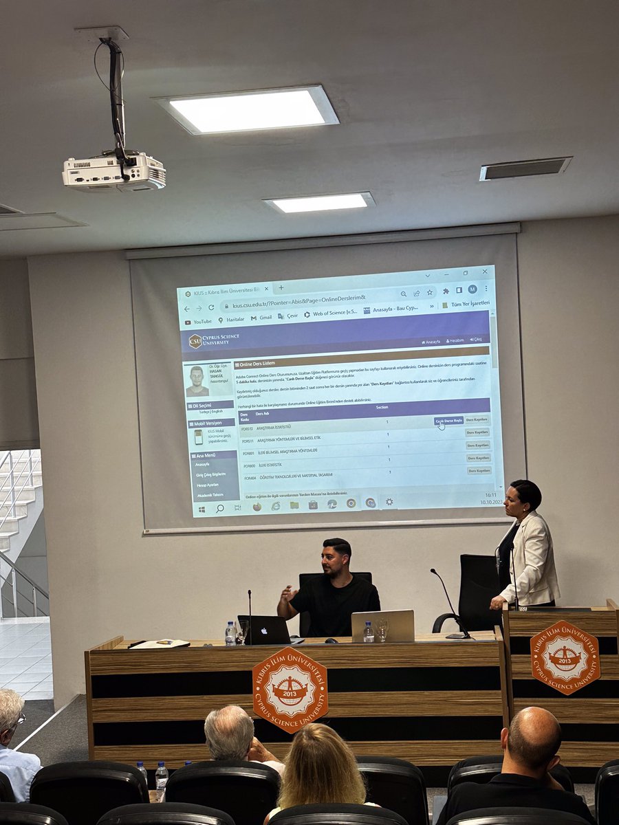 caucampus's tweet photo. Doç. Dr. Mehtap Köse Ulukök ve Yrd. Doç. Dr. Hasan Tangül, 2023-2024 Güz Dönemi Çevrimiçi Eğitim’de Kullanılacak Uygulamalar Hakkında Akademisyenlerimize Bilgilendirme Semineri Gerçekleştirdi 🧡
#OnceSen #YouFirst #csu #csuseminer #güzdönemi https://t.co/Cjsf3AWI8k