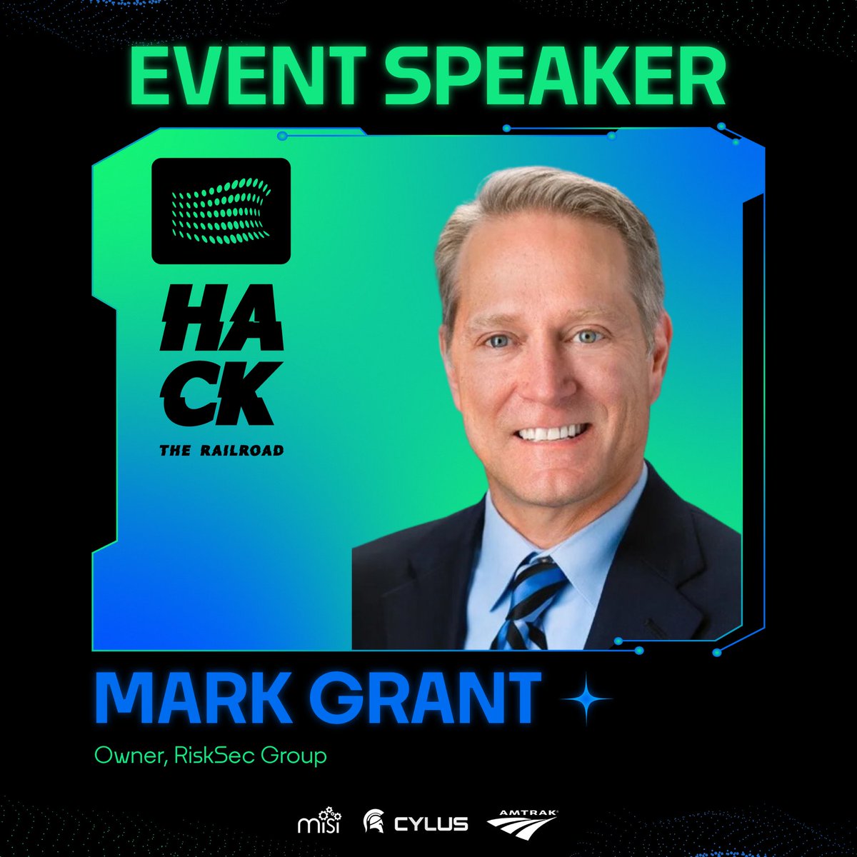 Cylus_Security's tweet image. 📊 Mark Grant, Former CISO at CSX, brings his expertise to Hack the Railroad 2023! Join his presentation &quot;Building a Business Case for the TSA Security Directive Requirements.&quot; Register today ➡️ eu1.hubs.ly/H05H8r20
#HackTheRailroad #RailCybersecurity