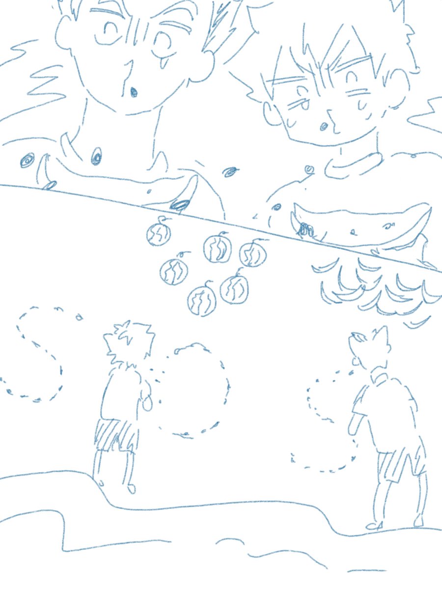 ある日のらくがきやら絵日記やら