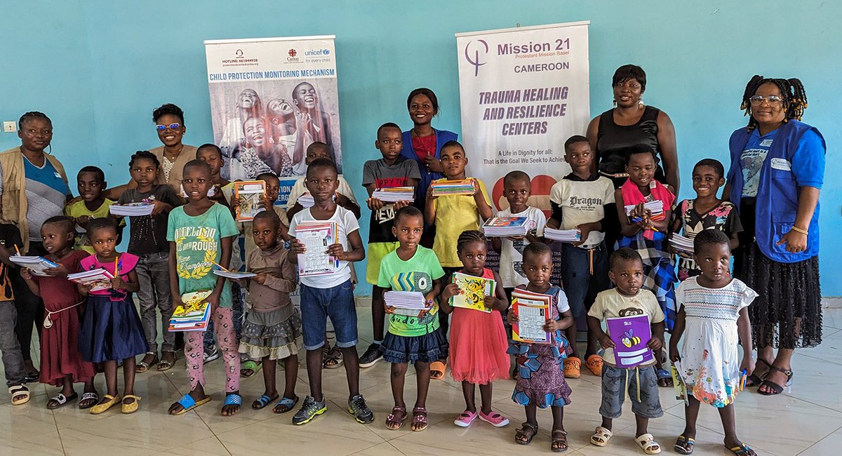 ✨In a heartwarming collaboration, Caritas Diocese of Kumba and Mission 21 donated school supplies to 25 underprivileged children! 🎓We hope this will go a long way to support them achieve their full potential ✨as well as encourage and support school attendance.

#BrighterFuture