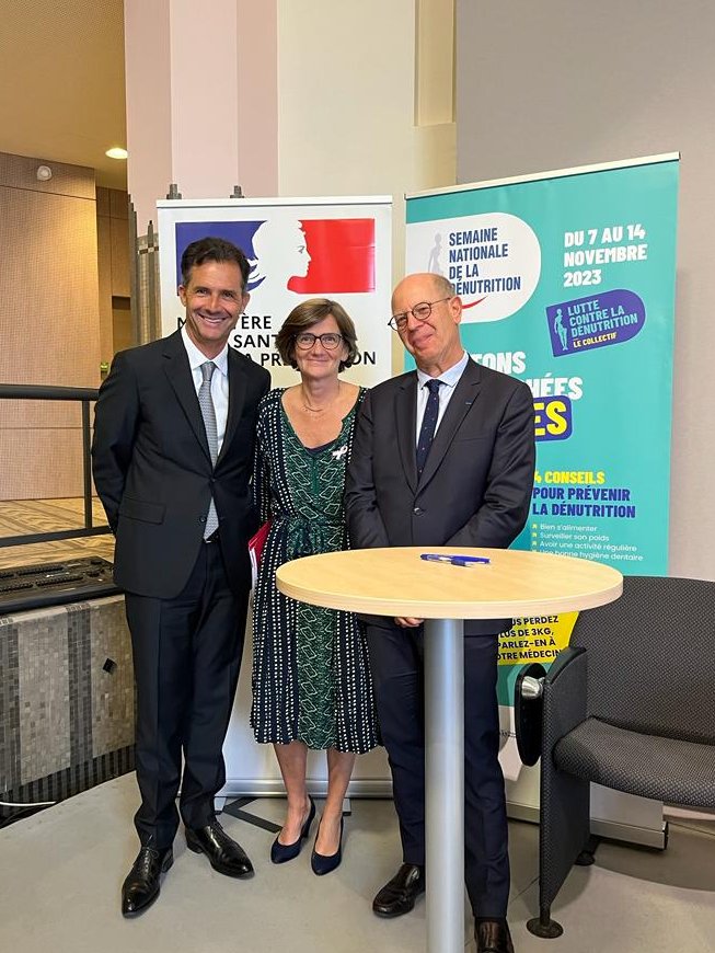 [ #Semainedénutrition2023 ]

Ce matin, le SYNERPA été convié à la présentation de la Semaine nationale de la dénutrition 2023 en présence de la ministre déléguée <a href="/agnesfirmin/">Agnès Firmin Le Bodo</a>.

Cet événement a été l'occasion pour le SYNERPA d'officialiser son partenariat avec le collectif