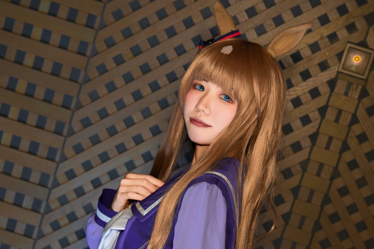 Photo_Tsai's tweet photo. Character： グラスワンダー | ウマ娘
Cosplayer：@tuyuzaki_ame

☆★━━━━━━━━━━━━━━★☆
　　私は今日もゆるっと行くよ～
☆★━━━━━━━━━━━━━━★☆

#cos #coser #cosplay
#アコスタ #アコスタ幕張
#ウマ娘 #賽馬娘 #UmaMusume
#グラスワンダー #草上飛 #GrassWonder