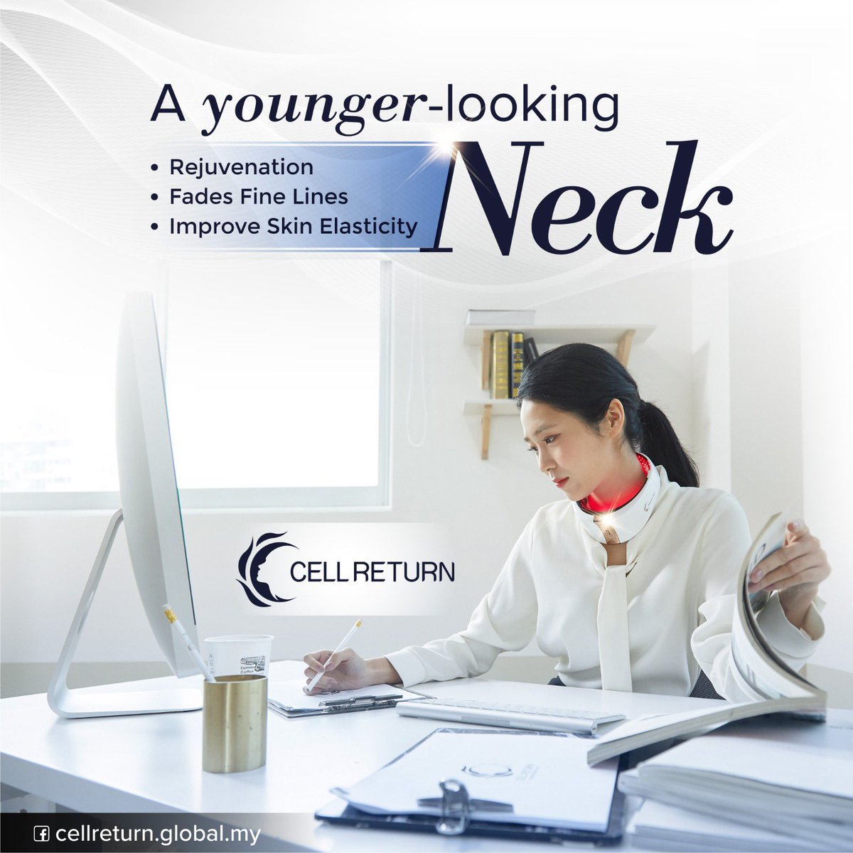 cellreturn_my's tweet photo. Your neck deserves just as much love as your face💞
Get https://t.co/YNWg6suqDJ now and embark on a journey to a neck that defies time!
 
#cellreturnmalaysia #beautyfoomall #kbeauty #neckcare #beautydevice #koreanskincareroutine #smoothskin #保养秘诀 #仙利腾 #颈仪 #淡化颈纹 https://t.co/5IUY6wNEzQ