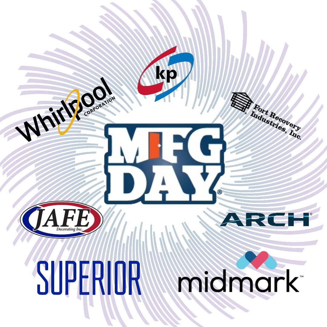 Manufacturing Day 2023 was a HUGE SUCCESS! Thank you to all of our partners: <a href="/MidmarkNews/">Midmark News</a> @jafedecorating <a href="/FtRecoveryInd/">FtRecoveryIndustries</a> @greenvilletechnology <a href="/WhirlpoolCorp/">Whirlpool Corporation</a> <a href="/Archtools/">Archtools</a> <a href="/kpGroup_/">Klöckner Pentaplast</a> <a href="/supalumprod/">Superior Aluminum</a>