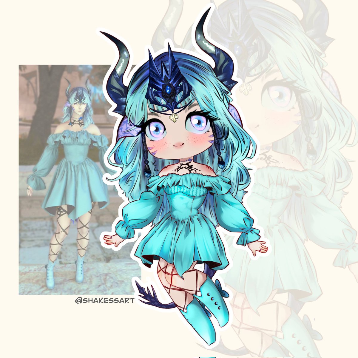 Here is the recent OC chibi commission i did for a lovely fella 🎨🍀
What do you think guys?
.
Retweets are rly appreciated🙏
#chibiart #chibicommission #cuteart #artmoots #artshare #commissionsopen