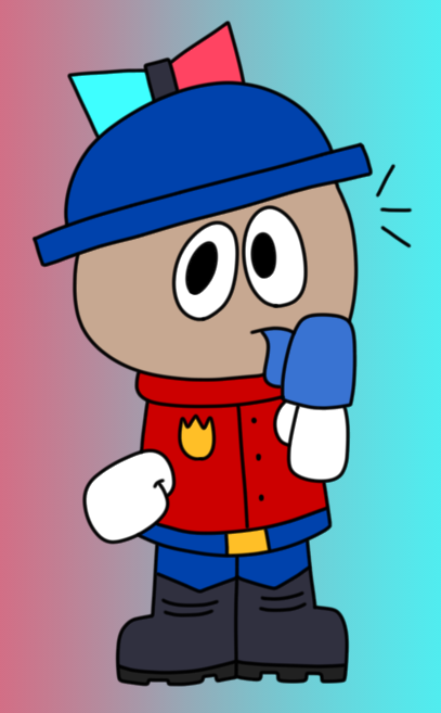 Samcoolington's tweet image. Day 10 of #whatevstober - Yambo!
It's Yambo :3
#daveandbambi #fnfpopcornedition