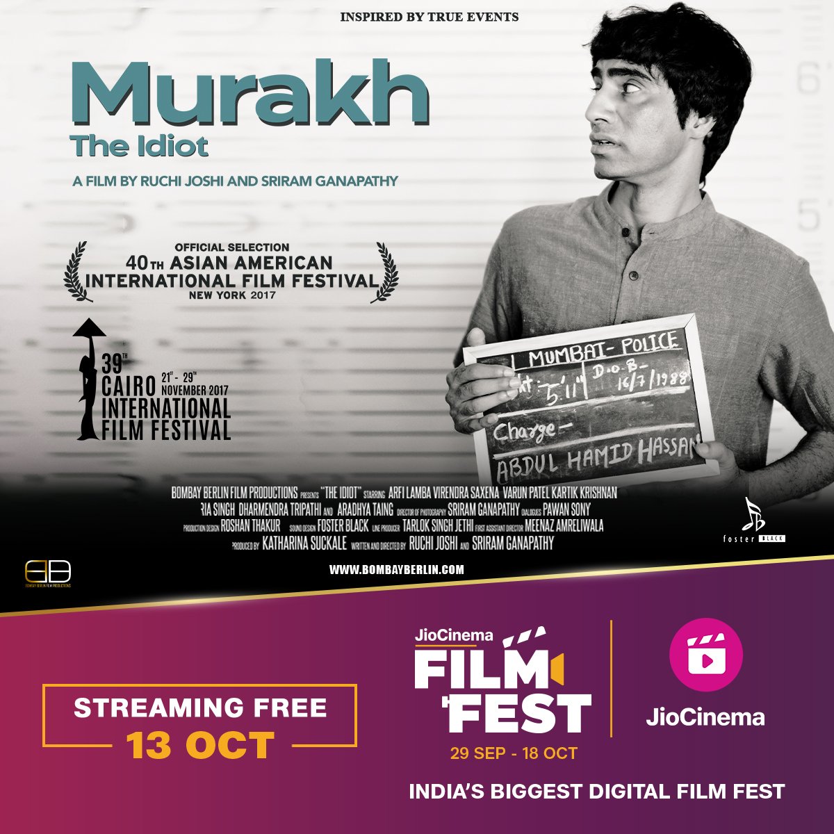 In a society where laws exist for everything, prejudices aren't considered a crime! A story that blurs the lines between right and wrong, 'Murakh (The Idiot)', premieres on 13 October at the #JioCinemaFilmFest.