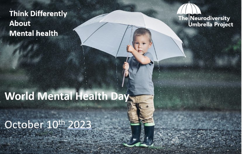 Today is World Mental Health Day. ❤️☂️