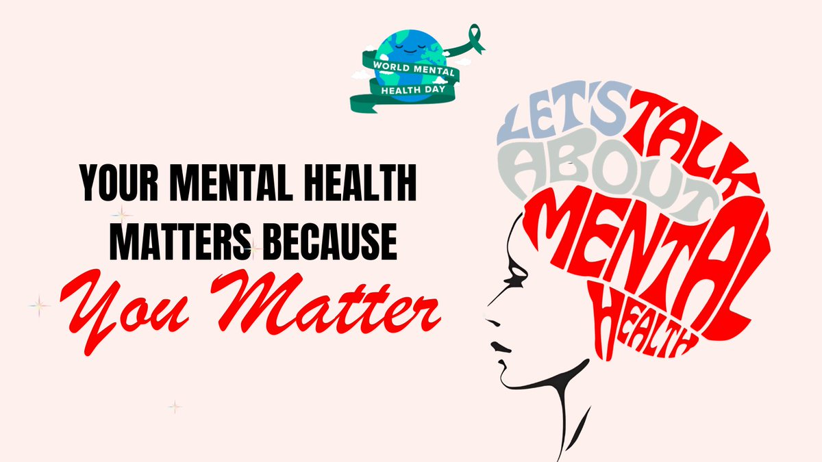 carolepyke's tweet photo. We all have mental health, don't wait for it to be a problem before you talk about your feelings or emotions. #WorldMentalHealthDay #worldmental #personalbranding https://t.co/xNMRuNZThY