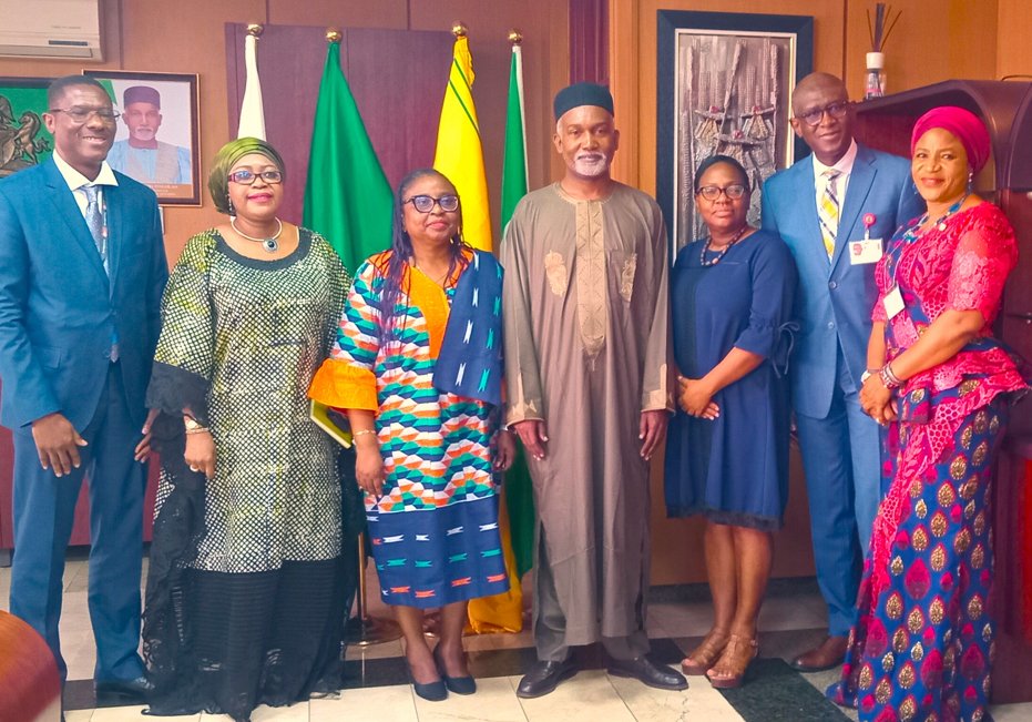 UNFPA Nigeria Resident Representative Dr. Gifty Addico and the Honourable Minister of Foreign Affairs, Ambassador Yusuf Maitama Tuggar, in discussions following her presentation of a letter of credence at the MFA today. <a href="/UNFPA_WCARO/">UNFPA WCARO</a> #ThreeZero <a href="/NigeriaMFA/">Ministry of Foreign Affairs, Nigeria 🇳🇬</a>  today 10/10/23
