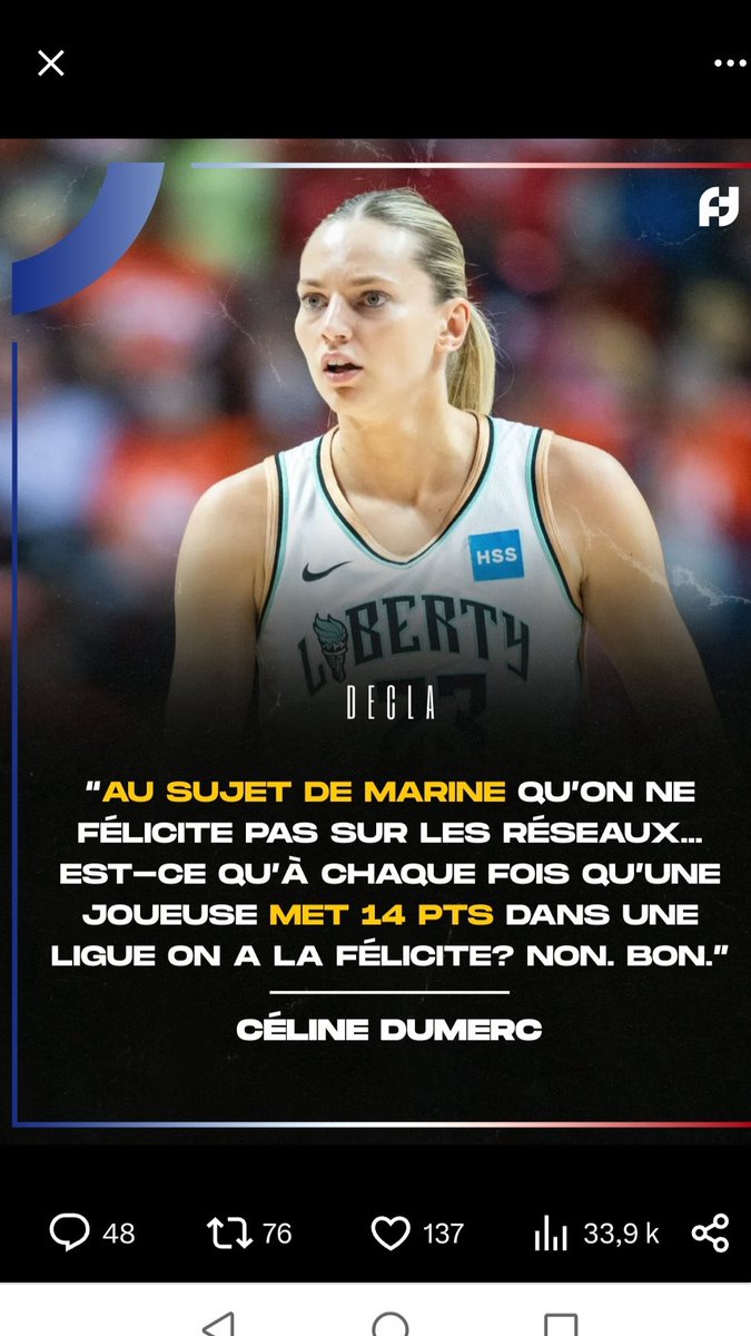 defaut_zero's tweet photo. Ne pas twitter sur Marine Johannes en finale WNBA vs twitter sur les perfs de Wemby en match de pré-saison NBA... https://t.co/QP07tvgGaq