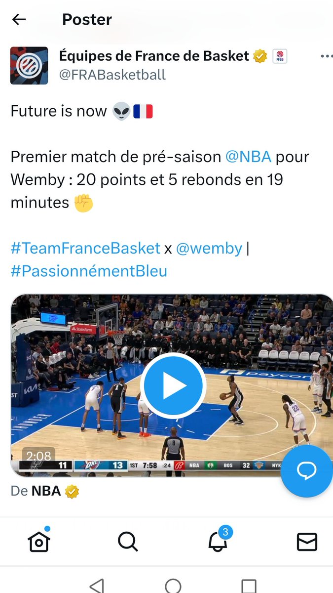 defaut_zero's tweet photo. Ne pas twitter sur Marine Johannes en finale WNBA vs twitter sur les perfs de Wemby en match de pré-saison NBA... https://t.co/QP07tvgGaq