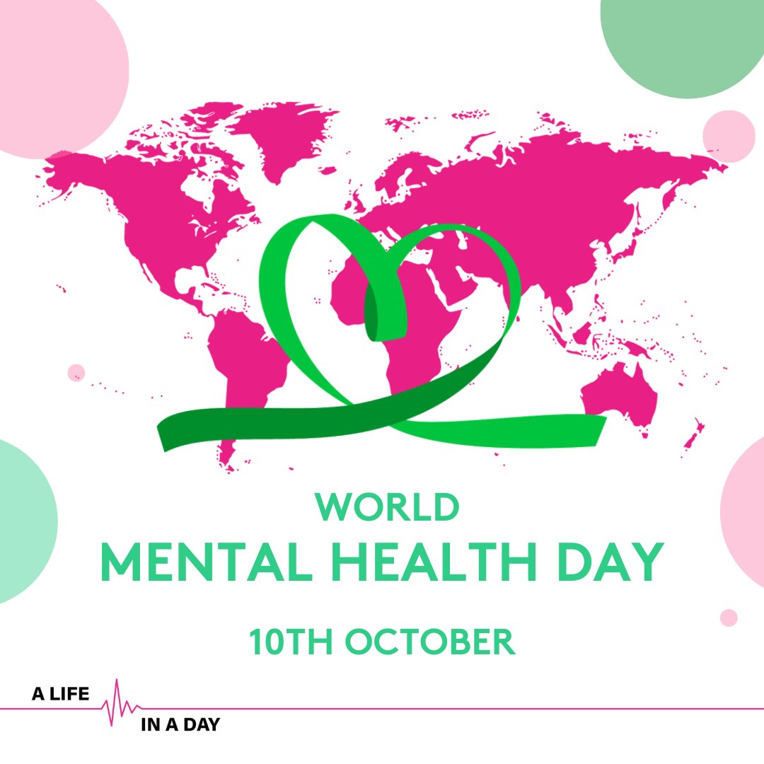 A_Life_in_a_Day's tweet photo. 🌍💚 #WorldMentalHealthDay 💚🌍

Today, we unite to break the silence and stigma surrounding mental health. Let's raise our voices and stand together to support one another in our well-being. 🤝 #MentalHealthMatters #ALifeinaDay https://t.co/cfL8mwR5cF