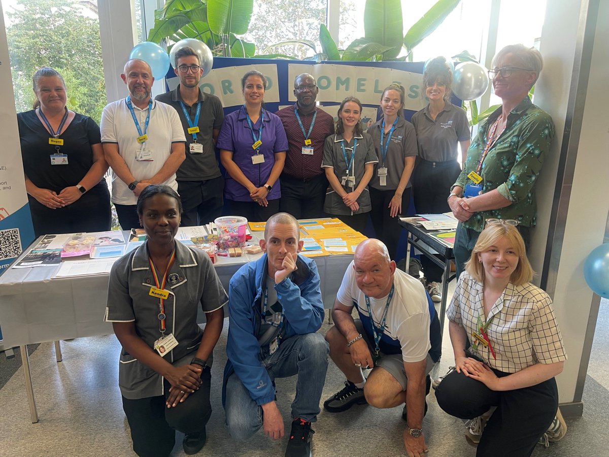 It’s #WorldHomelessDay and our staff have been raising awareness of the care and support they provide for some of the capital’s most vulnerable people.