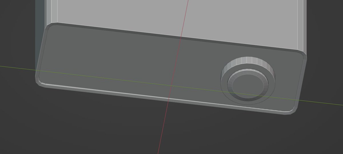 Sumapachisimo's tweet photo. Un ejemplo del #WIP del la parte inferior del tornillo.

1º Blocking, 2º Modelado High poly, y 3º Ocultando la topología. https://t.co/trOdbk1bZd