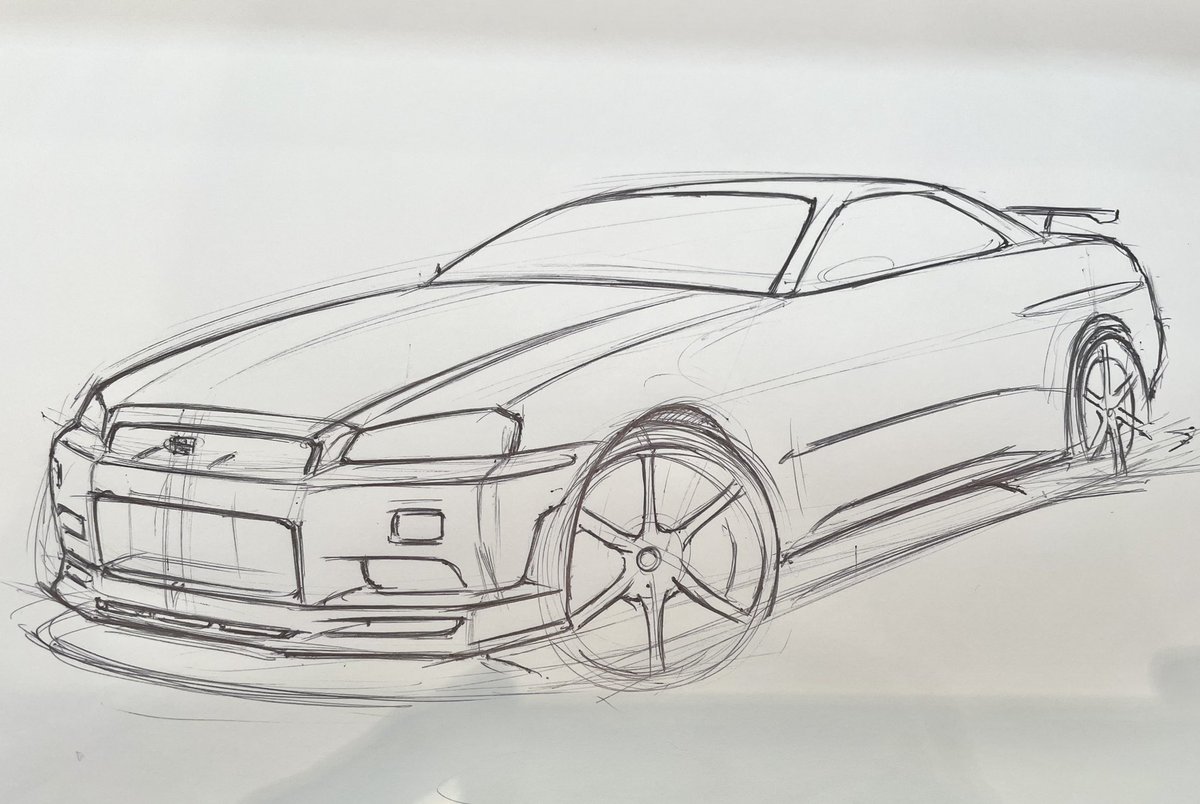 nissan gt-r

#nissa #gtr #r34 #carsketch #sketches #drawing